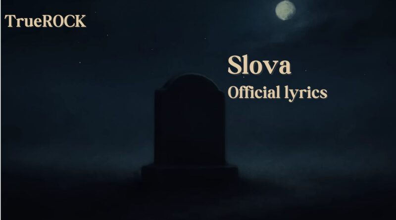 Náhledový obrázek pro článek, kde dávám tip na píseň Slova od umělce TrueROCK.