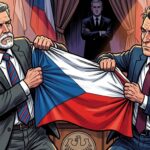 Náhledový obrázek pro článek na web prolepsiden.cz ke sporu prezidenta a premiéra v roce 2026