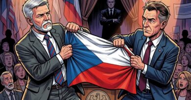 Náhledový obrázek pro článek na web prolepsiden.cz ke sporu prezidenta a premiéra v roce 2026