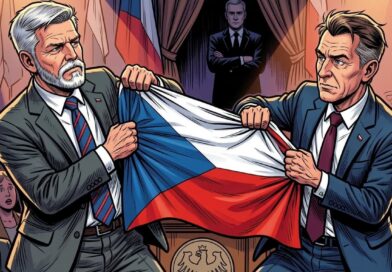 Náhledový obrázek pro článek na web prolepsiden.cz ke sporu prezidenta a premiéra v roce 2026