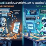 Náhledový obrázek pro článek o tom, jak se projevuje, když AI ztrácí pamět. A jak to obchází AI agenti.