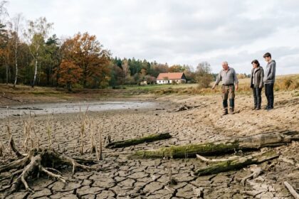 Náhledový obrázek k článku extrémního sucha v ČR, které nekončí a výhled do roku 2027.