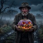 Náhledový obrázek k článku o historii vyřezávání dýní na Halloween.